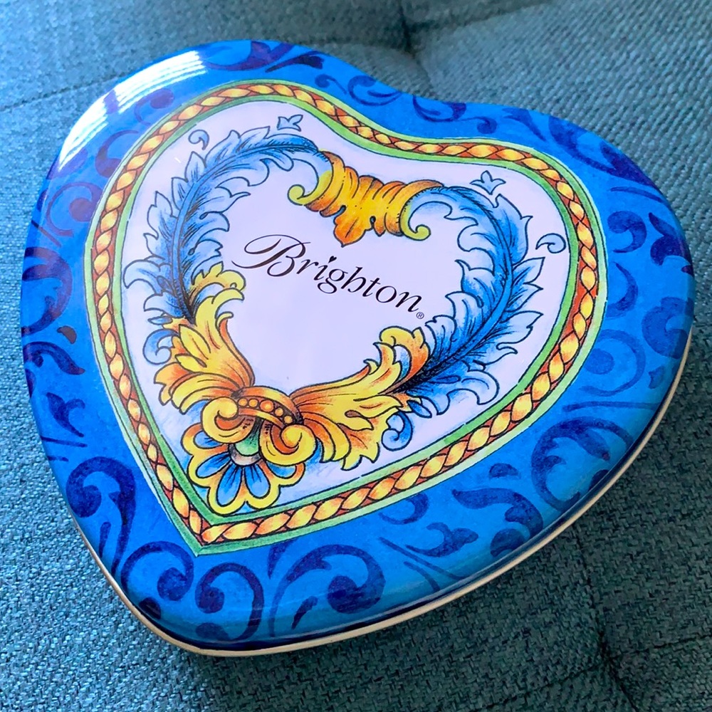 Brighton Heart Shaped Collectors Tin
